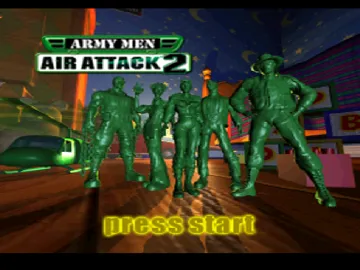 Army Men - Air Attack 2 (GE) screen shot title